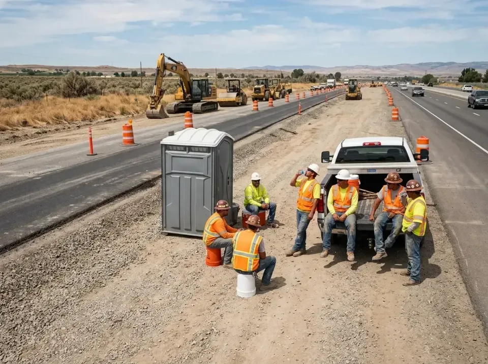 highway-road-construction-crew-007 — frequently asked questions, Porta Potty and Restroom Rentals in Algood, TN